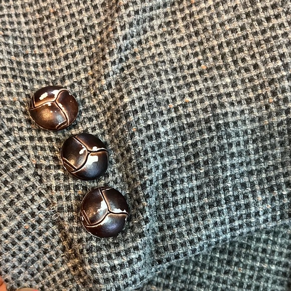 Pendleton Wood blend Gray Blazer Size 46 - Picture 9 of 11